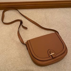 Anne Klein tan crossbody bag